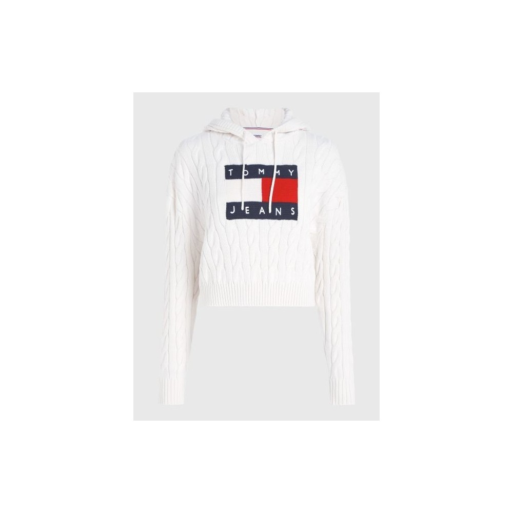 TJW CENTER FLAG CABLE HOODIE