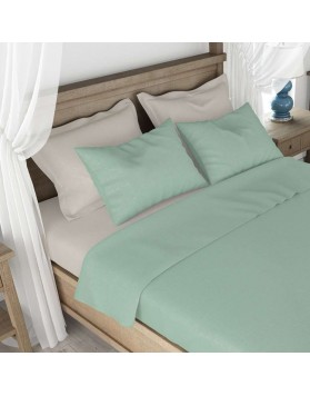 La Casa di Tina Bed sheet For Unisex Set completo letto lenzuola microf 