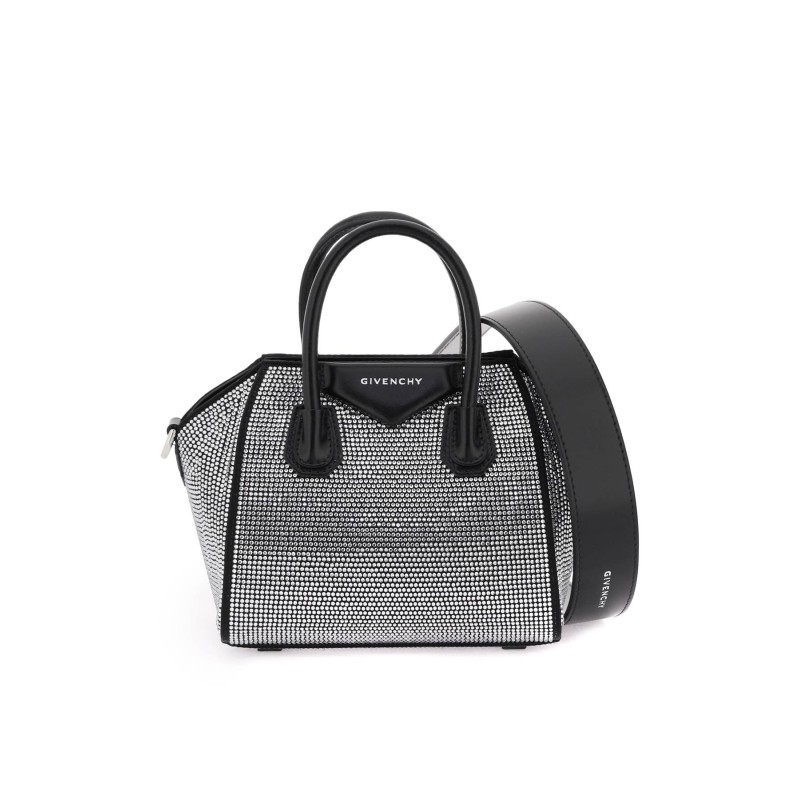 'antigona toy' bag with rhinestones