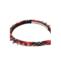 tartan headband with spike