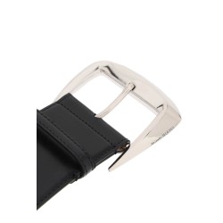 geometric buckle waist belt