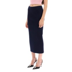 knitted pencil skirt