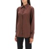 silk satin shirt