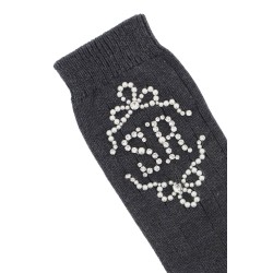 sr socks with pearls and crystals