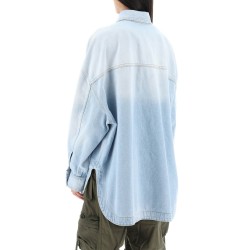 oversized denim overshirt