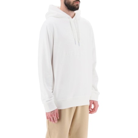 'raynerbridge' hoodie with ekd logo in terry cloth