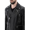 leather biker jacket