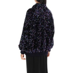 aileen chabo sequined bomber jacket