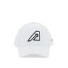 baseball cap with embroidered logo