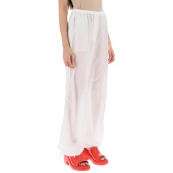 baggy pants in organza