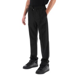 joggers in poplin