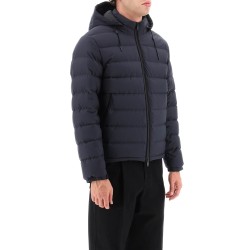 short hooded down jacket