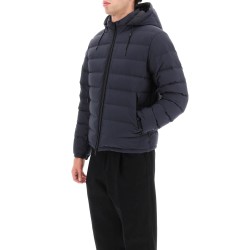 short hooded down jacket