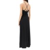 crepe jersey maxi dress