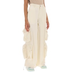 wide leg cargo pants