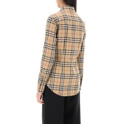 lapwing button-down shirt with vintage check pattern