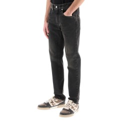 regular jeans with tailored crease