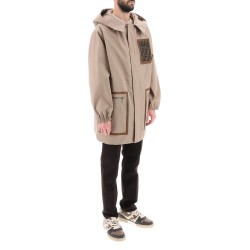 cotton hooded parka