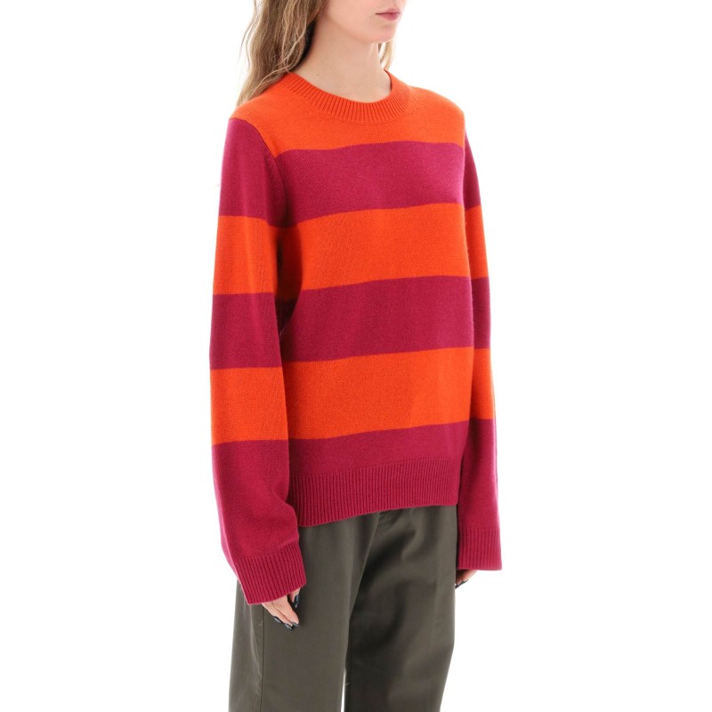 striped cashmere sweater