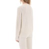 twin cable cashmere sweater