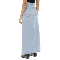 hilla maxi skirt in denim