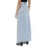 hilla maxi skirt in denim