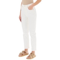 riley high-waisted cropped jeans