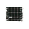 check cashmere scarf