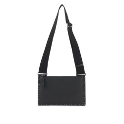 rockstud flat crossbody bag