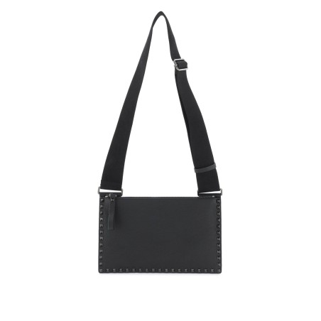 rockstud flat crossbody bag