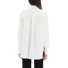 oversized organic poplin shirt