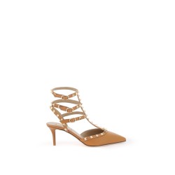 rockstud slingback pumps