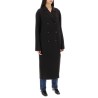 oversized double-breasted wool coat