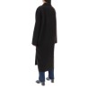 oversized double-breasted wool coat