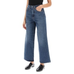 cropped flare jeans