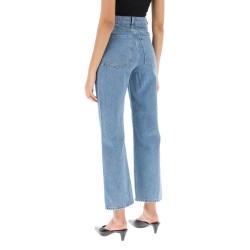 milium cropped jeans in organic denim