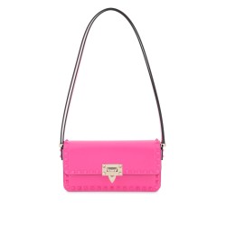 rockstud23 east-west leather shoulder bag