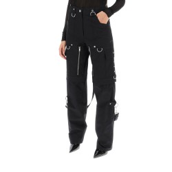 convertible cargo pants with suspenders