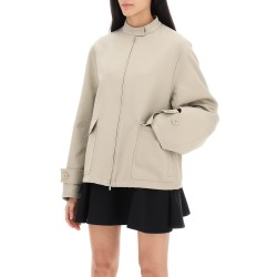 cotton blouson jacket