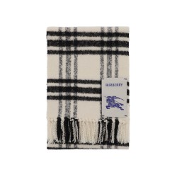 check wool scarf