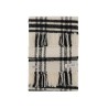 check wool scarf