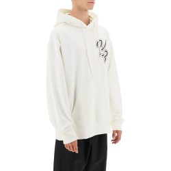 hoodie with logo print