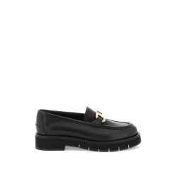 gancini buckle loafers