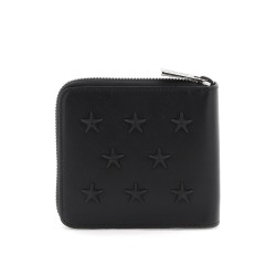 zip-around wallet with stars