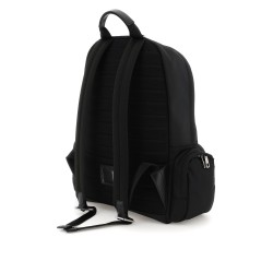 nylon backpack with logo