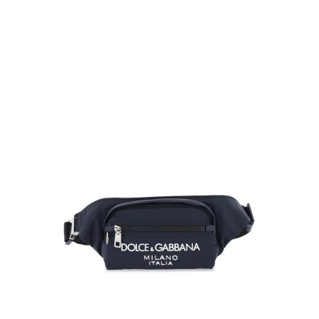 nylon beltpack bag with logo