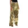 daisy tie-dye baggy pants