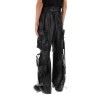 luis lamb-leather cargo pants