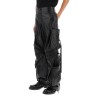 luis lamb-leather cargo pants