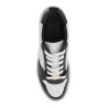 two-tone leather sneakers